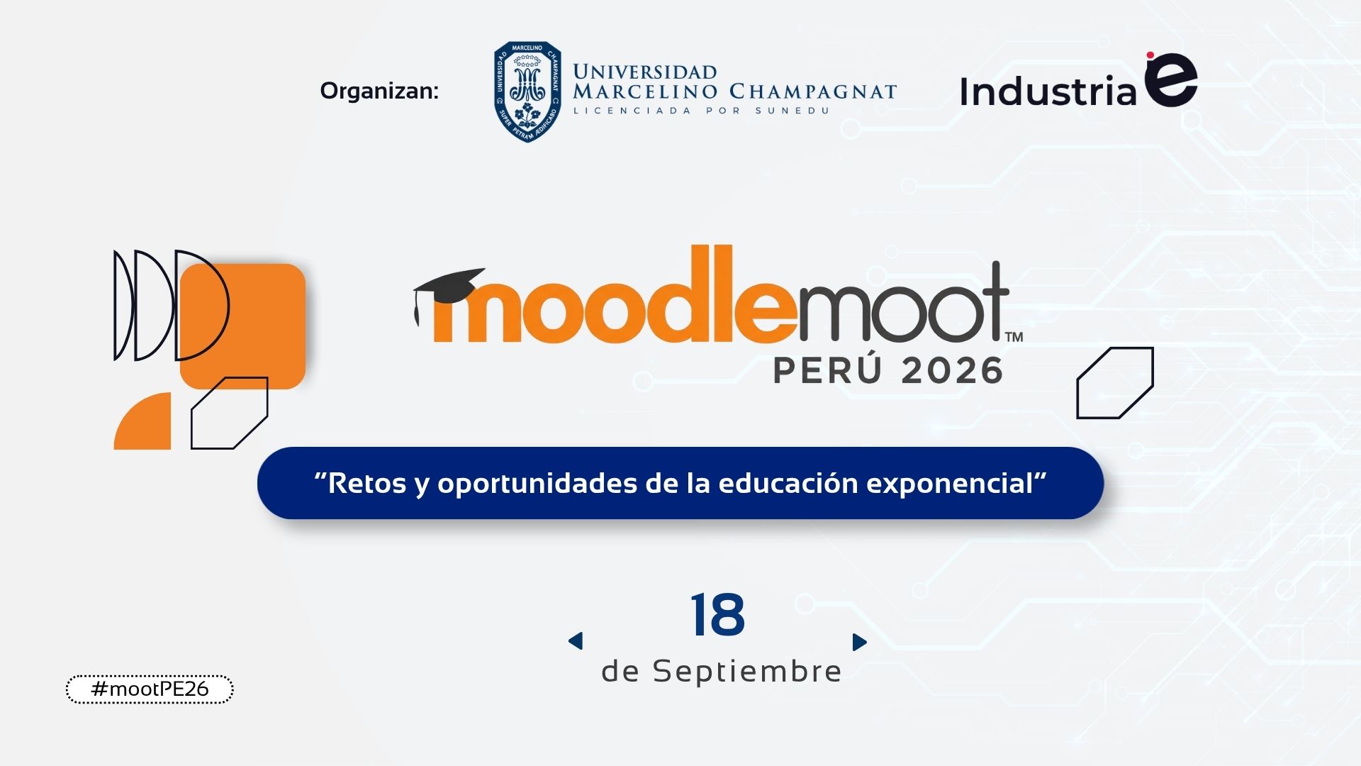 MoodleMoot Perú 2026: retos y oportunidades de la educación exponencial